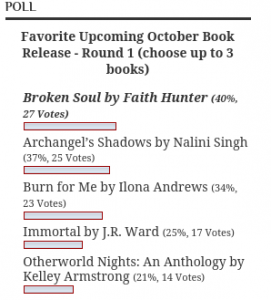 October Books Favs Round 1